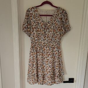 Sienna Sky Floral Dress - Multicolor